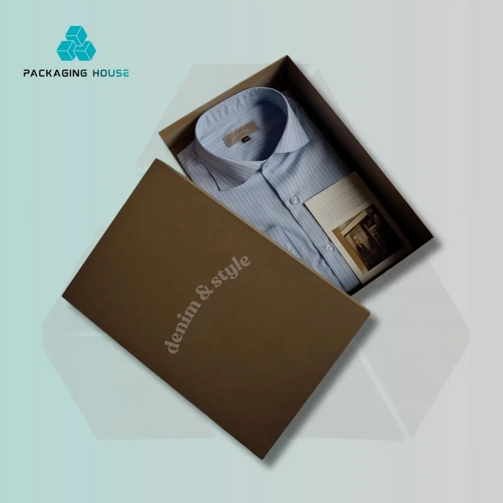 Custom two piece Apparel Boxes